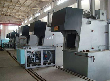 Box type furnace for heat treatment of automatic gas protection